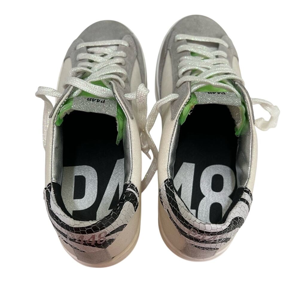 NEW P448 John Low Sneakers Glitter - Picture 3 of 14